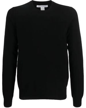 Comme des Garçons Pullover Mit Rundem Ausschnitt - Schwarz