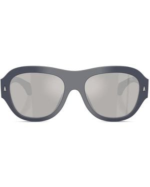 Moncler Square-Frame Sunglasses - Gray