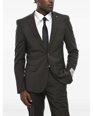 Corneliani Single-Breasted Slim-Fit Suit - Black