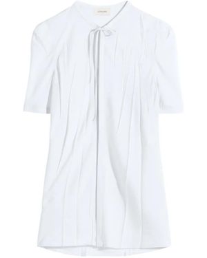 Lemaire Creased Blouse - White