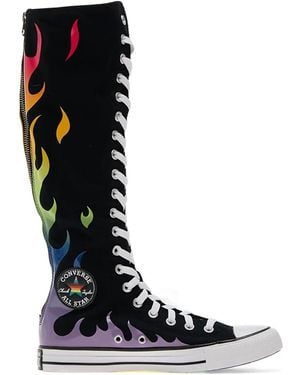 Converse Chuck Taylor All Star Xxhi Pride Lace-Up Boots - Black