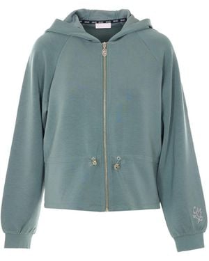 Liu Jo Zip Hoodie - Blue