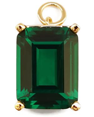 Izabel Display Embelished-Stone Pendant Earrings - Green