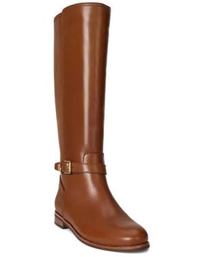 Ralph Lauren Buckle Boots - Brown