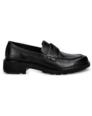 Ecco Penny Strap Loafers - Black