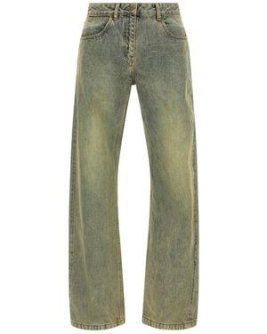 Entire studios Lean Stonewash-Effect Jeans - Green