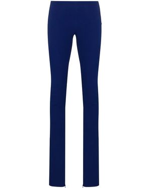 Maximilian Davis ローライズ スリムパンツ - ブルー