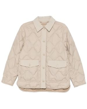 Woolrich Quilted Nylon Blouson Jacket - Natural