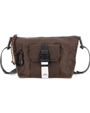 A.P.C. Trek Satchel - Brown