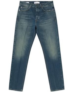 BE ABLE Faded Straight-Leg Jeans - Blue
