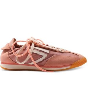 PURAAI Lace-Up Trainers - Pink