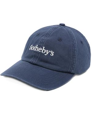 FRAME Gorra con bordado de x Sotheby's - Azul