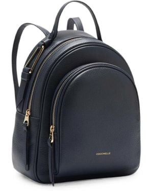 Coccinelle Mochila Malory Granulad - Azul