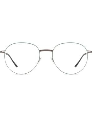 Ic! Berlin Gafas Ove Con Montura Redonda - Blanco