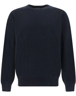 Loro Piana Crew-Neck Cashmere Jumper - Black