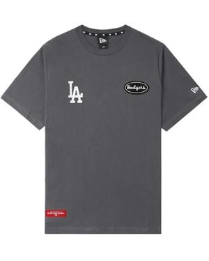 KTZ La Dodgers-Logo T-Shirt - Grey