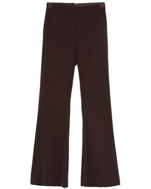 Imperial Pantaloni Svasati - Marrone