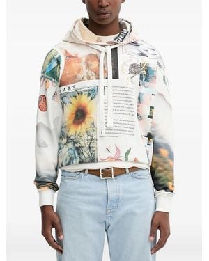 Desigual Sunflower Hoodie - White