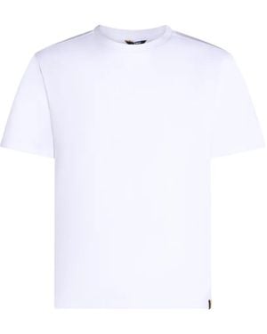 K-Way Logo-Tape T-Shirt - White