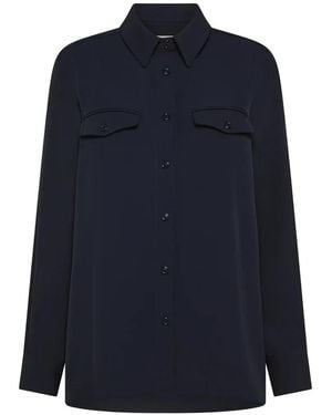 Cruna Buttoned Pocket Jacket - Blue