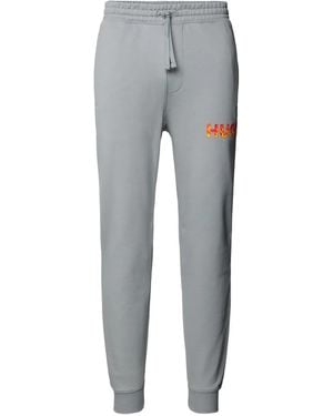 HUGO Drada Logo Track Trousers - Grey