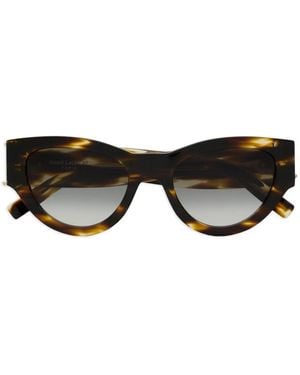 Saint Laurent キャットアイ サングラス - ブラック