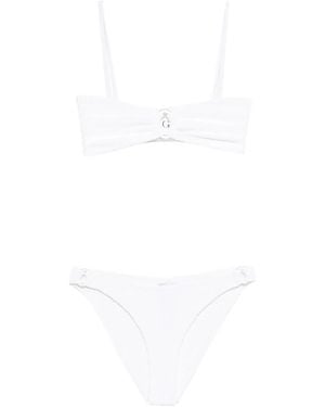 Hunza G Set Bikini Misty - Bianco
