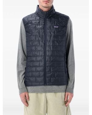 Patagonia Nano Puff Quilted Gilet - Blue