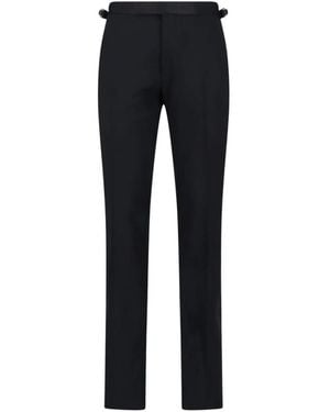 Tom Ford Pantalon À Chevilles Resserrées - Black