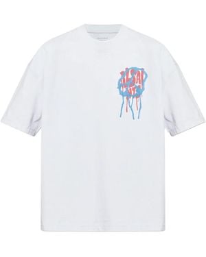 AllSaints Runner Graphic T-Shirt - White