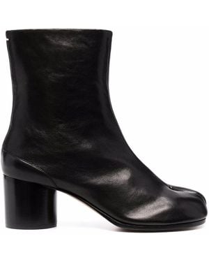 Maison Margiela Botines con puntera Tabi - Negro