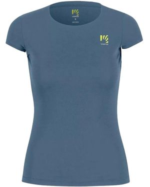Karpos Logo-Print Short-Sleeve T-Shirt - Blue