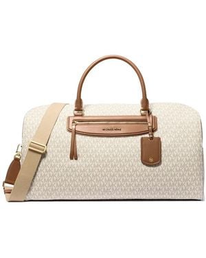 Michael Kors Large Jet Set Travel Bag - Natural