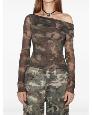 MISBHV Asymmetric Mesh Longsleeve - Grey