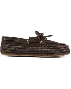 Paloma Barceló Loafers Penelope Suede - Brown