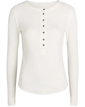 Free People Blusa Jamie Henley Con Botones - Blanco
