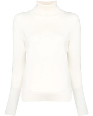 N.Peal Cashmere Roll Neck Jumper - Multicolour