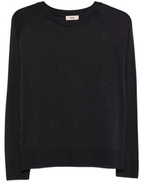 Herno T-Shirt À Col Rond - Noir
