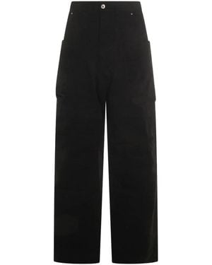 Rick Owens Straight-Leg Pants - Black