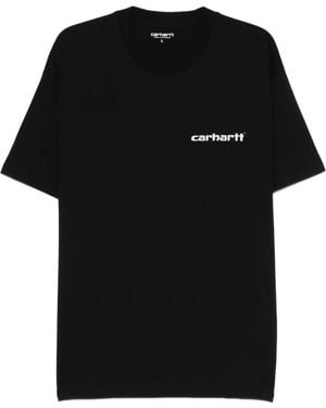 Carhartt Archive Script T-Shirt - Black