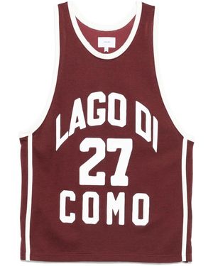 Rhude X Como 1907 Tank Top - Red
