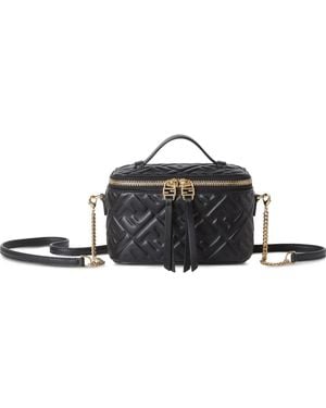 Fendi Estuche De Maquillaje Con Motivo Ff En Relieve - Negro