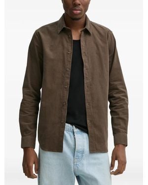 Samsøe & Samsøe Saliam Corduroy Shirt - Brown