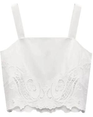 Rag & Bone Cut-Out Top - White