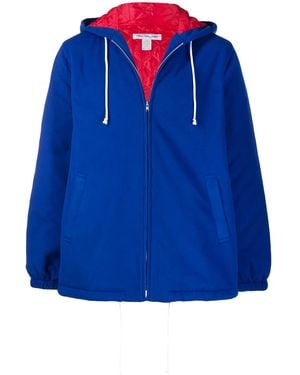 Comme des Garçons Hooded Padded Jacket - Blue