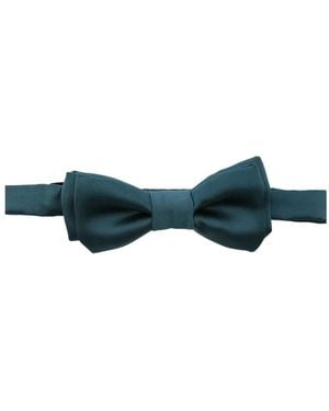Paul Smith Fliege Aus Satin - Blau