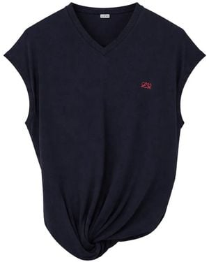 Loewe V-neck sweater - Azul