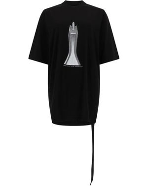 Rick Owens Printed T-Shirt - Black