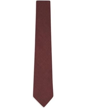 Canali Wool Tie - Purple