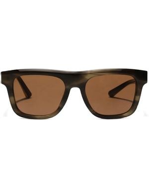 Dolce & Gabbana Marlene Square-Frame Sunglasses - Brown